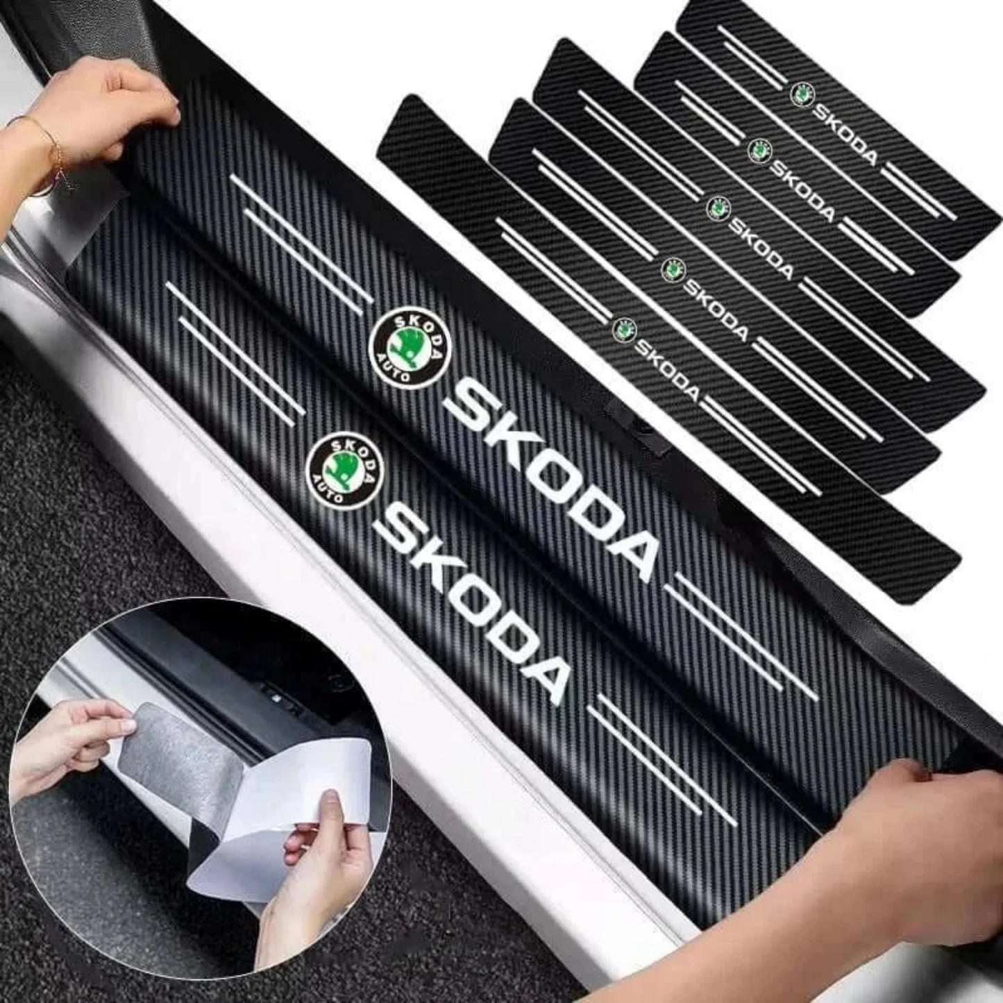 Carbon Grip PRO | Araba Kapı Eşiği Kaplaması